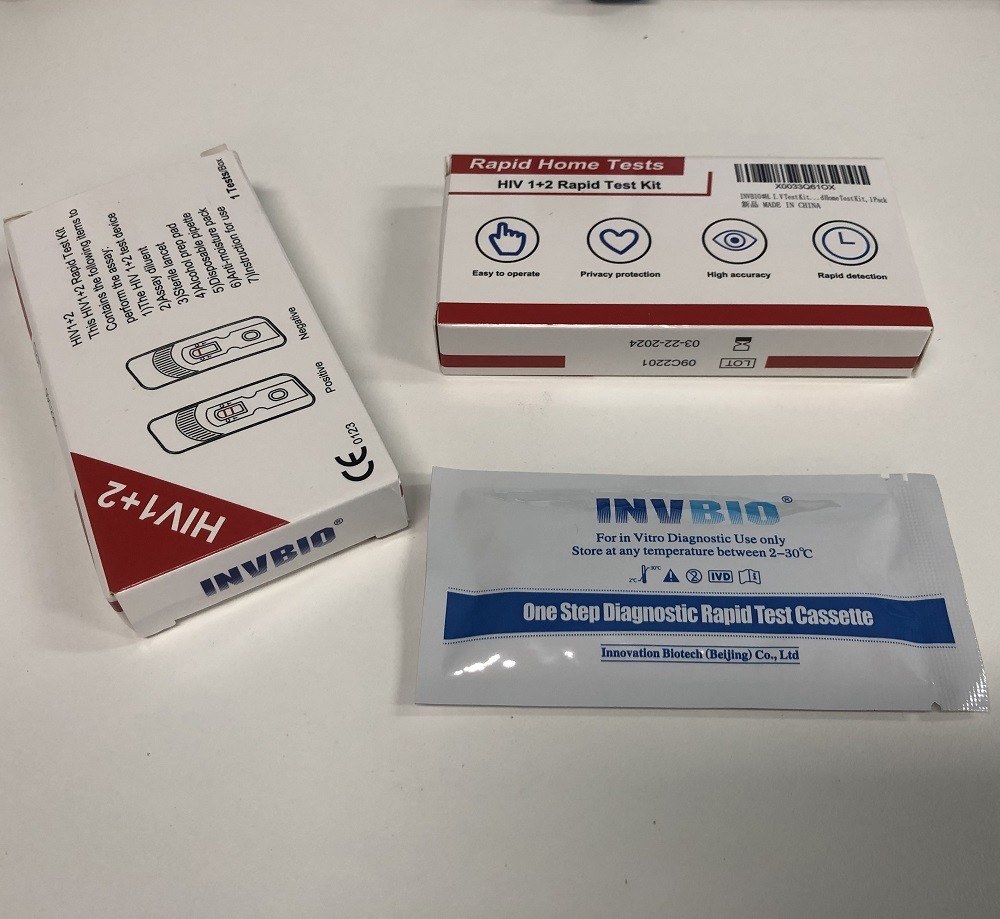 High Sensitive 1/2 Quick Hiv Test Kit Home Use