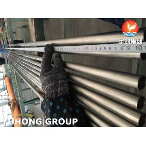 ASME SB338 Seamless Gr7 Titanium Alloy Heat Exchanger Tubes