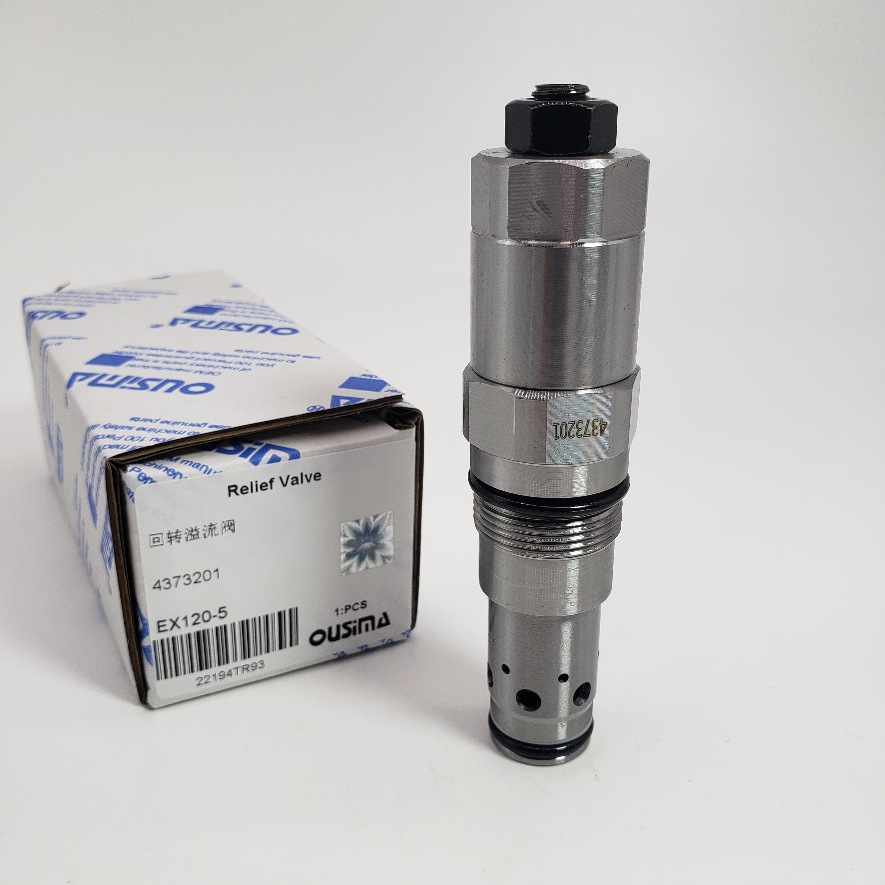 4373201 Swing Motor Relief Valve For Hitachi EX120-5