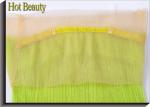 Custom 360 Wig Human Hair Virgin Fluorescent Green Color 20 Inch Straight