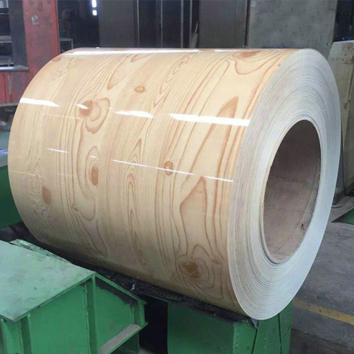 Color Coated PPGL Steel Coil 600mm Zinc Coating For Ppgi Galvanized