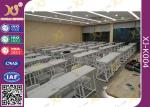 Height Fixed HDPE Table And Chair Set For Student / College Furniture