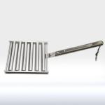 Easily Cleaned BBQ Tools 5 Section Brat Griller Hot Dog Sausage Roller Rack