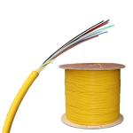 4 Cores Fiber Optic Cable GJFJV Indoor Single Mode High Flexibility
