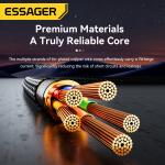 7A Max 100W USB A To C Type C Charging Cable ESSAGER ES-X58 Series