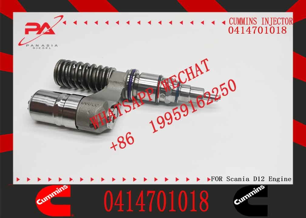 High Pressure Engine Fuel Injector 0414701018 Common Rail Injector Nozzle 1440578