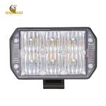 6 LED White Yellow 80V Metal Motorcycle LED Headlight