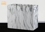 Rectangular Pots Marble Plant Pots Clay Flower Pots MGO Pot Planters Indoor