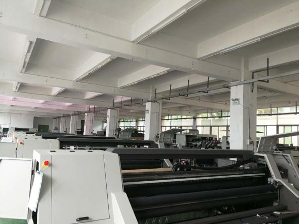 Corrugated Carton Single Pass Printer , White Color UV Digital Inkjet Printing