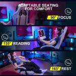 Customized Color Racing Gaming Chair with 360 Swivel/ Height Adjust/Recliner