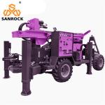 Hydraulic Water Well Drilling Rig Equipment 200m Rotary Borehole Water Well