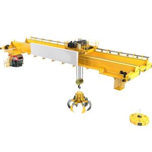 China 16t Double Girder Overhead Material Handling Crane Overhead Beam Crane factory