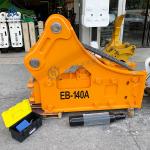 Side Mount SB81 Rock Hammer EB-140A Hydrualic Breaker for SOOSAN Excavator