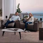 BN Italian Minimalist Coffee Table Functional Sofa Combination Electric Smart