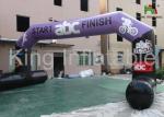 Red Outdoor 9x4m Durable Inflatable Banners Arches For Events Or Promotion