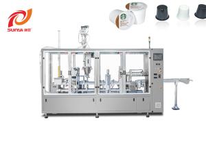 China SKP-4 4Lanes Plastic Cup Filling And Sealing Machine factory
