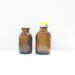 30ml 50ml 100ml Moulded Glass Vials For Antibiotics Amber Moulded Injection