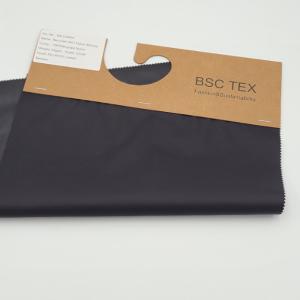 China 360T 63gsm Recycled Waterproof Fabric Full Dull Polyurethane Coated Ripstop factory