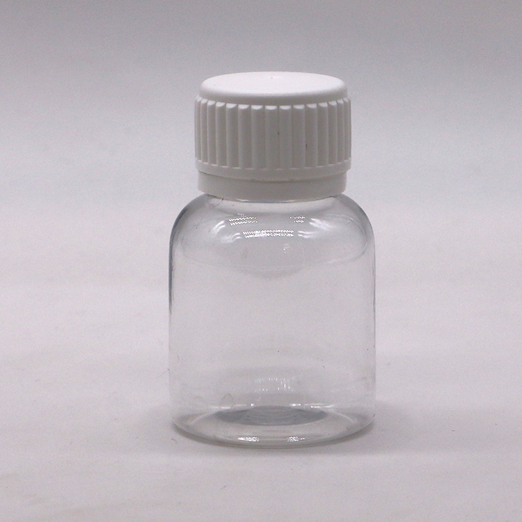 Tamper Evident Cap 50ML PET Cough Syrup Bottle for Oil Lubricating Oral Liquid Storage