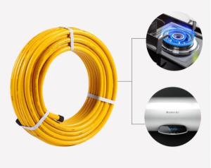 China 3/16&quot; Flexible Stainless Steel Propane Hose , DN13 High Pressure Flexible Hose Pipe factory