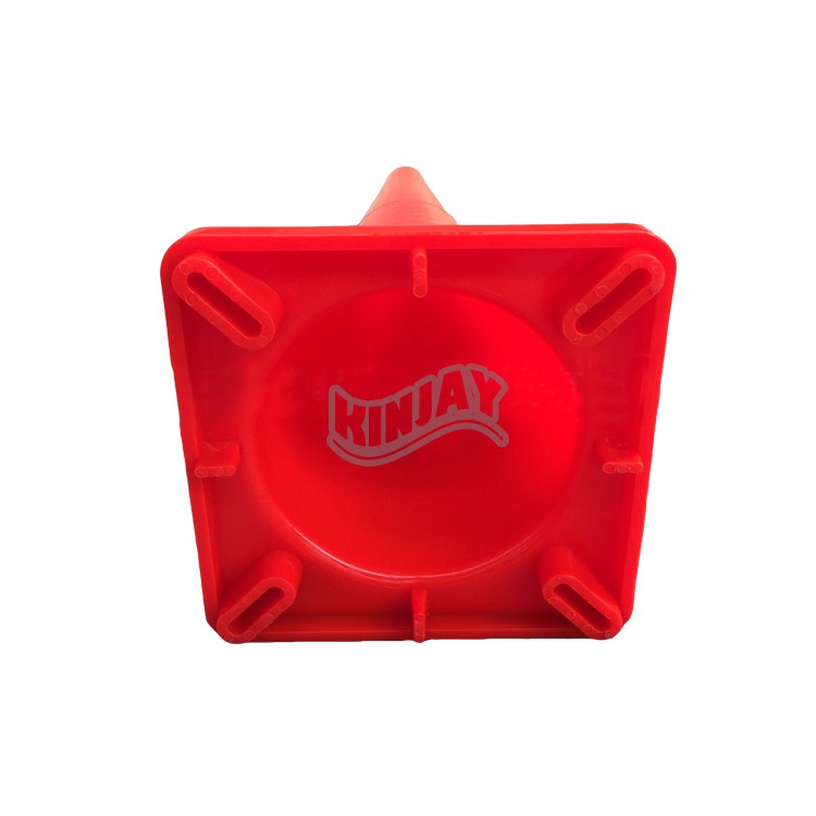 Road Safety Guiding Cone Orange PVC Plastic Traffic Cones