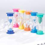 Custom Mini Hourglass Sand Timer 3 Minute 5 Minute 7 Minute Plastic Hourglass