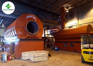 China 10 Tons Waste Tyre Pyrolysis Plant Rubber Scrap Plastic Pyrolysis Plant Industry Scale factory