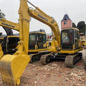 China NEW ARRIVAL USED EXCAVATOR KOMATSU PC130/LOW WORKING HOUR SECOND HAND KOMATSU EXCAVAYOT GOOD MOVING CONDITION factory