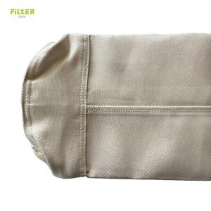 China Industrial Polyester Nomex PTFE Fibergalss With PTFE Membrane Filter Bag factory