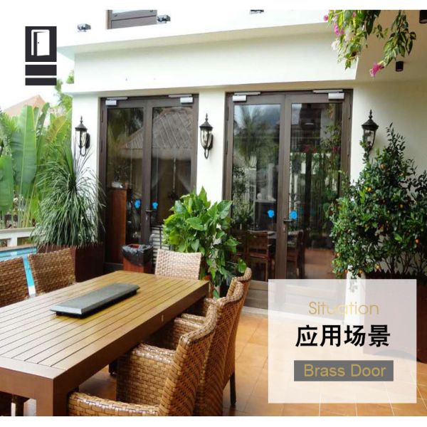 C38500 Brass Door Frame