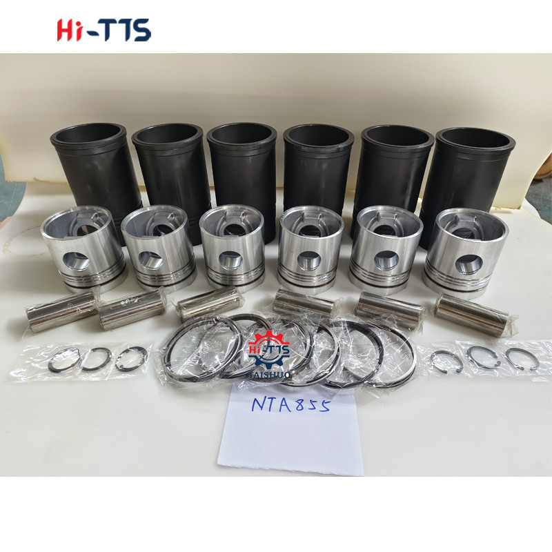 NTA855 Cylinder Liner kit 3017349 3803977 3803703 Tractor Excavator Engine Repair Parts