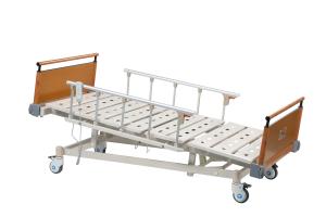 China ODM / OEM ICU Medical Hospital Bed With Remote Steel Bedboards For Patient factory