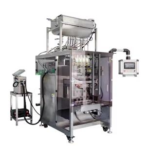 China Max Film Roll Diameter Φ300mm Sachet Packing Machine with 12KW Voltage factory