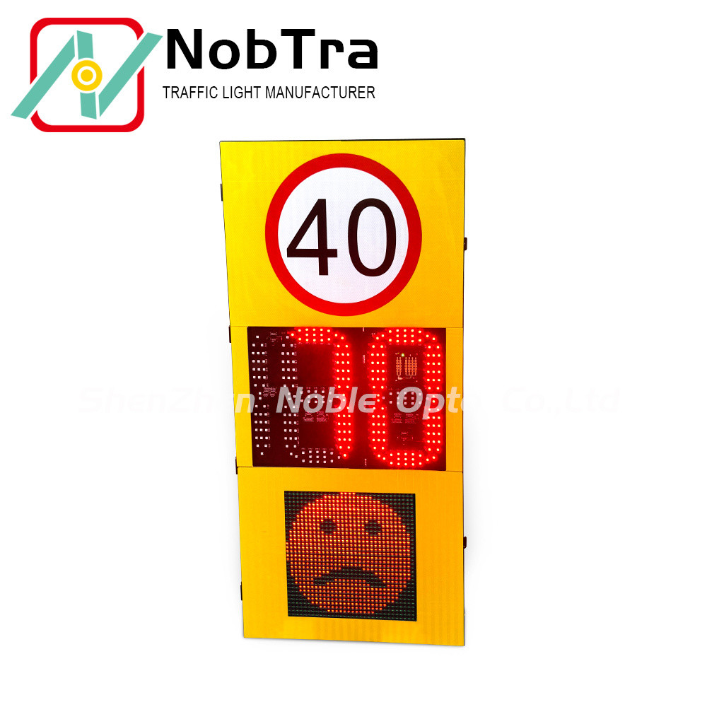 Outdooor Application Aluminium Board Traffic Speed Limited Sign With IP54 Waterproof