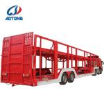 Transport Cars Effortlessly Heavy Duty Semi Trailer with 4 Car Carrier in