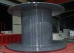 Steel Or Nylon Grooved Wire Rope Drum Cylinders For Winding Wire Rope Customizab
