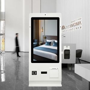 China 24 Inch Card Dispenser Machine NFC Card Dispenser Hotel Self Check in Kiosk with Card Dispenser QR Code Scanner on sale China 24 Inch Card Dispenser Machine NFC Card Dispenser Hotel Self Check in Kiosk with Card Dispenser QR Code Scanner on sale