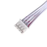 4 Pin Male To Female Flat Flexible Ribbon Cable LHE Connector For Electronic