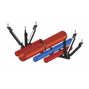 Adjustable Galvanised Trapeze Seismic Bracing Restraints For Piping Earthquake