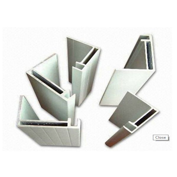China Solar Panel Aluminium Frame Electrophoresis Extruded Aluminum Profiles T4 / T5 / T6 factory