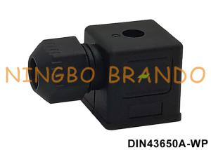 China DIN43650A Waterproof IP67 Solenoid Valve Connector EN 175301-803 factory