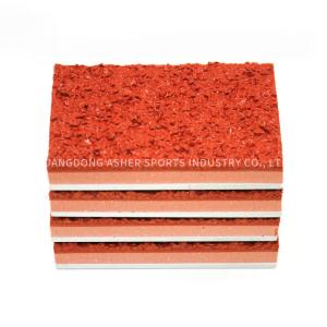 China Weather Rated IAAF Running Track Surface Artificial PU Binder Material factory