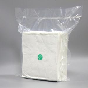 China 6*6 100pcs 110g Disposable 100% Polyester Microfiber Electronic Cleanroom Cleaning Wipers factory