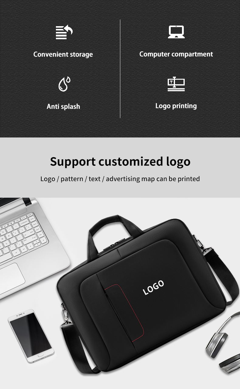 Waterproofing Business Briefcase Bag Office Handbags For Women Antifouling