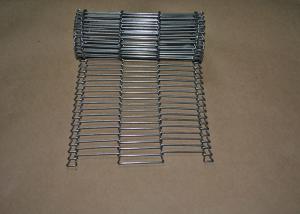 China Stainless Steel Flat Flex Wire Mesh Conveyor Belt For Drying And Cooking factory
