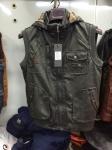 MP-1517 Men's PU vest jacket coat