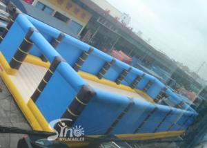 China Outdoor Giant Inflatable Volleyball Court Bouncing Castle For Party Interactive Sports Game factory