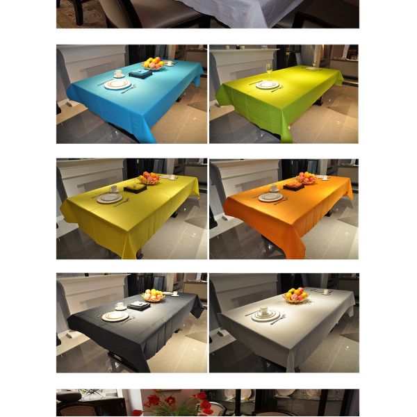 China Customizable Size Disposable Paper Tablecloths Party & Home Use factory