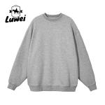 Oem Felpe Con Cappuccio Sports Heavy Cotton Drop Shoulder Pullover Mens Crewneck