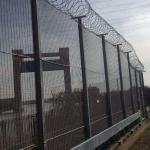 Customized Galvanized Security 358 Fence Panel Commercial Metal Anti Climb